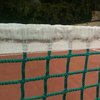 Cross braided tennis net for doubles court. 3 mm, diameter