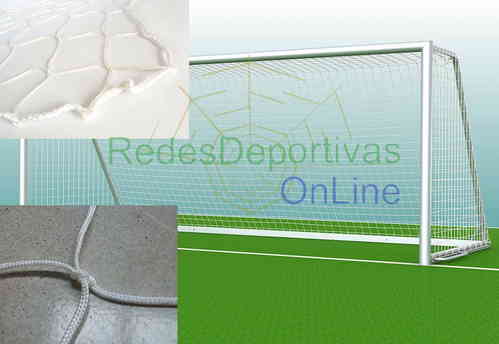 REDES DE FUTEBOL 5 SÉRIE PROFISSIONAL. NYLON 3 mm Ø