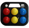 JUEGO 6 BOLAS PETANCA PVC