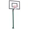 JGO CANASTAS MINIBASKET MONOTUBULAR FIJA -SIN TABLERO NI ARO- CON BASE PARA ANCLAJE