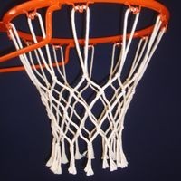 red de baloncesto algodón