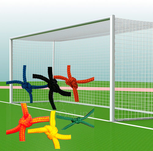 PARELLA DE XARXES DE FÚTBOL 11 SÈRIE PROFESIONAL. NILÓ COLOR 4 MM Ø