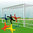 PAR DE REDES DE FÚTBOL 7 CAJÓN SERIE PROFESIONAL. NYLON 3 MM Ø COLOR