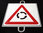 Painel  señalización trafico de perigo nº 1 (cruze)
