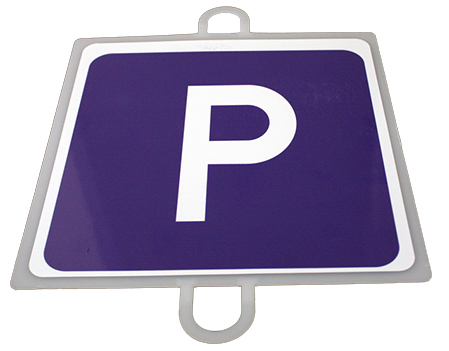 PANELL SENYALITZACIÓ TRAFICO D'INDICACIÓ Nº 4 (ESTACIONAMENT)