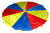 Paracaídas 6 m ø de teia de cores