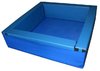 SÒL DE LONA PVC PER A PISCINA QUADRADA DE 150X150 CM