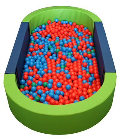Piscina de bolas Ovalada Para parque infantil