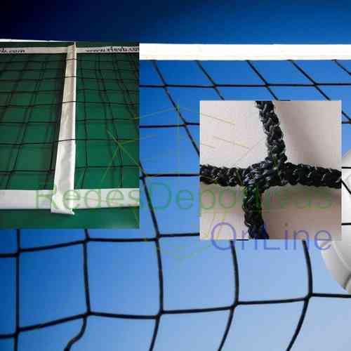 RED DE VOLEIBOL MODELO ENTRENAMIENTO POLIPROPILENO SIN NUDOS 3 MM