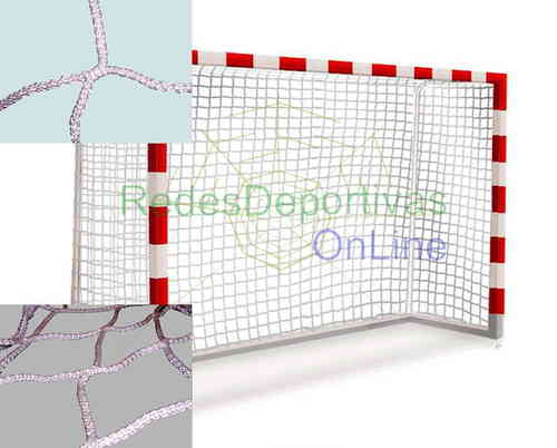 PARELLA DE XARXES HANDBOL - FUTBOL SALA SÈRIE ENTRENAMENT. POLIPROPILÉ 4 MM
