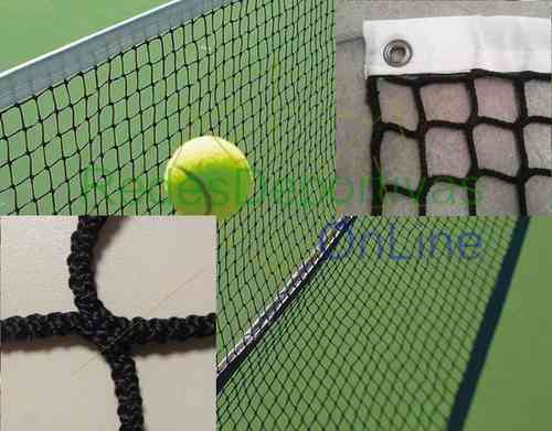Rede de padel modelo crossbraided especial PP sem nos de 4 mm Para pista de  6m