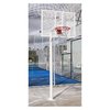 JUEGO CANASTAS ANTIVANDÁLICAS  MINIBASKET NEW TUBO 114 MM FIJAS CON ARO, TABLERO Y RED