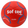 BALÓN BALÓNMANO SOFTEE FLASH - ROJO/BLANCO, 52CM