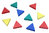 Descatalogado-SET 10 MINI TRIÁNGULOS DE EQUILIBRIO 0-5 AÑOS