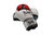 Descatalogado-PAR DE GUANTES BOXEO FULLBOXING CRATER - 12OZ, BLANCO/ROJO/NEGRO