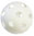 DESTACADO: PELOTA HOCKEY/FLOORBALL CON AGUJEROS 70 MM -BLANCO, AMARILLO-