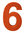 Descatalogado-MINITAPIZ NÚMEROS Nº 6 Ó 9 -ROJO, AMARILLO, VIOLETA, AZUL-