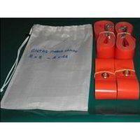 CINTES MARCA-CAMPS PER FUTBOL SALA I HANDBOL PLATJA COLOR TARONJA O BLAU