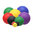 NOVEDAD: PELOTA FOAM 190  -NEGRO, VERDE, ROJO, AMARILLO, ROYAL, VIOLETA-