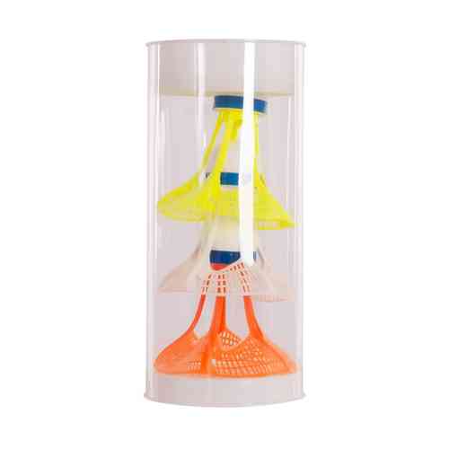 VOLANTES BÁDMINTON PLÁSTICO 6UDS