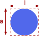 Piscina con forma circular